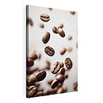 Tableaux Grains de café flottants en mouvement