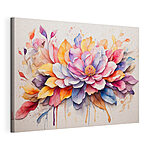Tableaux Une floraison d'aquarelles vibrantes
