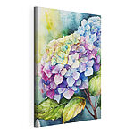Tableaux Des fleurs aquarelles aux couleurs vibrantes