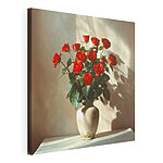 Tableaux Bouquet vibrant de roses rouges