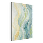 Tableaux Vagues abstraites dans de douces teintes pastel