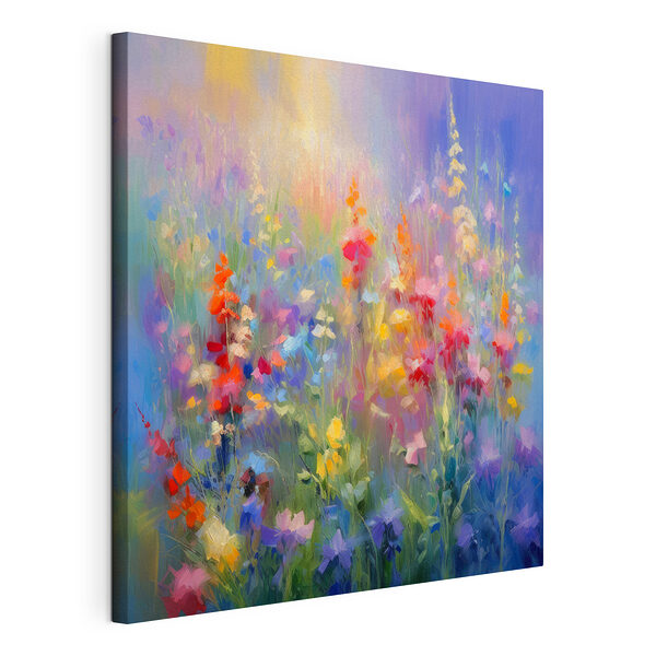 Tableaux Peinture de fleurs dans un champ