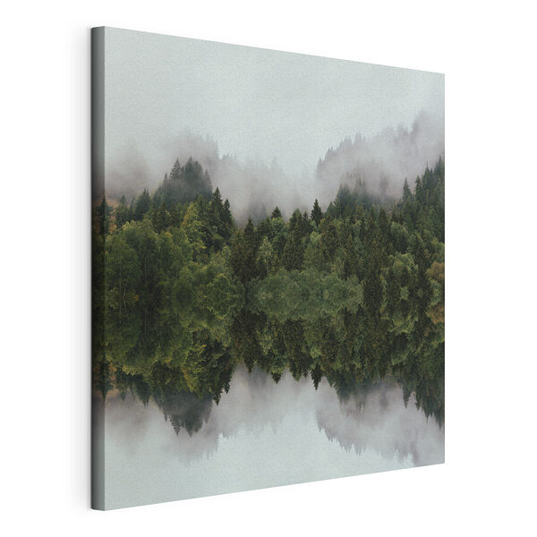 Reflet des arbres dans l'eau Tableaux Reflet des arbres dans l'eau