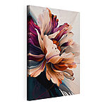 Tableaux Motif floral abstrait, couches vibrantes