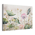 Tableaux Fleurs de lotus au milieu d'une nature apaisante