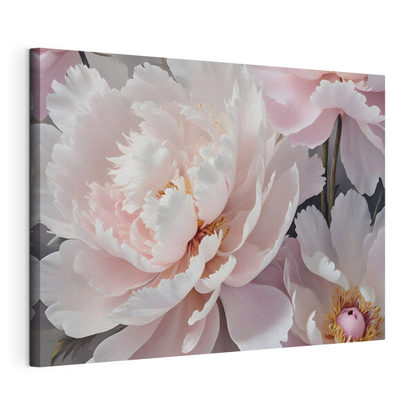 Tableaux Pétales délicats dans une teinte rose tendre