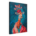 Tableaux Girafe portant un chapeau