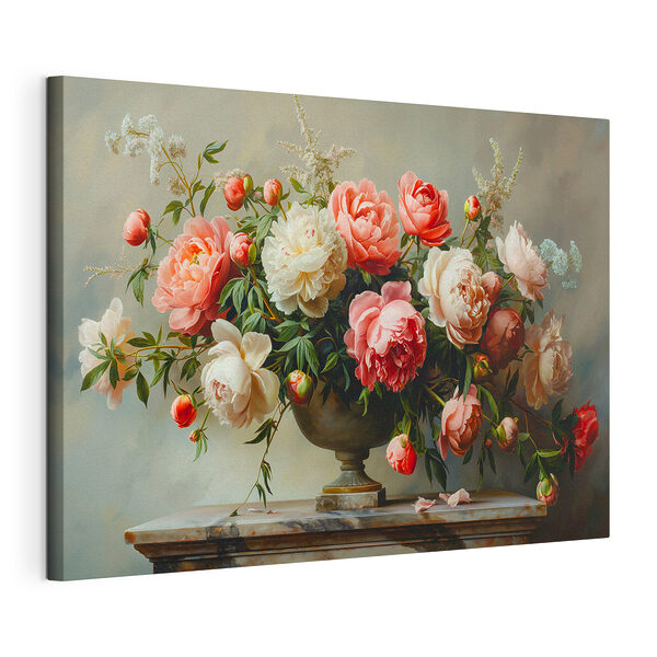 Tableaux Bouquet élégant dans un vase classique
