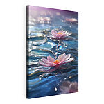 Tableaux Fleur rose floue