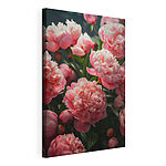 Tableaux Groupe de fleurs roses