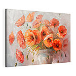 Tableaux Bouquet de coquelicots dans un vase