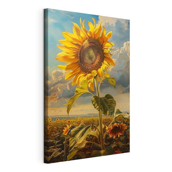 Tournesol s'élevant vers le ciel Tableaux Tournesol s'élevant vers le ciel
