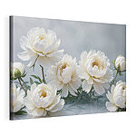 Tableaux Groupe de fleurs blanches