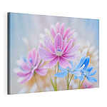 Tableaux Fleurs colorées avec une mise au point douce