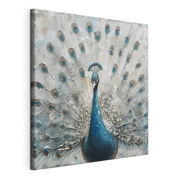 Peinture d'un paon Tableaux Peinture d'un paon