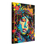 Tableaux Des couleurs vibrantes dansent sur la toile