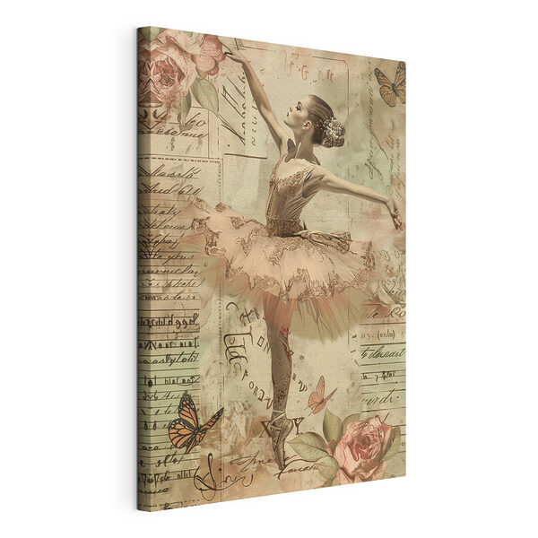Tableaux Tableaux Ballet gracieux dans un style vintage (UGS : s39074)