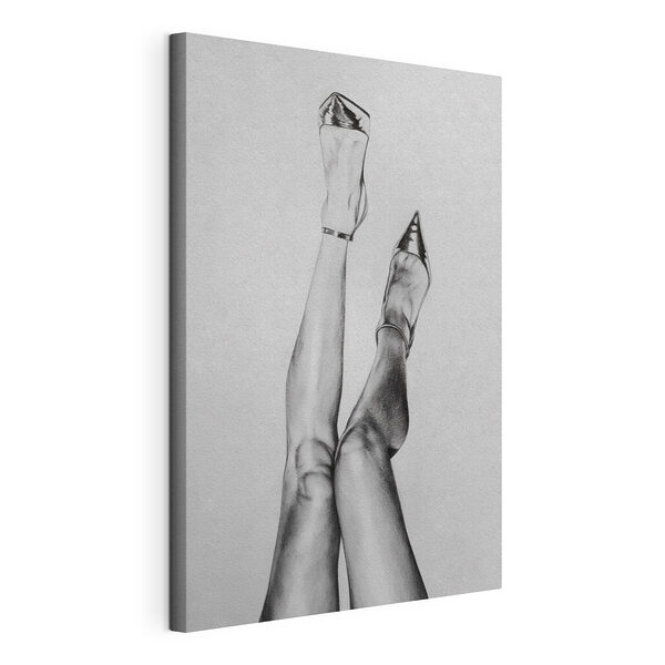 Dessin des jambes d'une femme Tableaux Dessin des jambes d'une femme