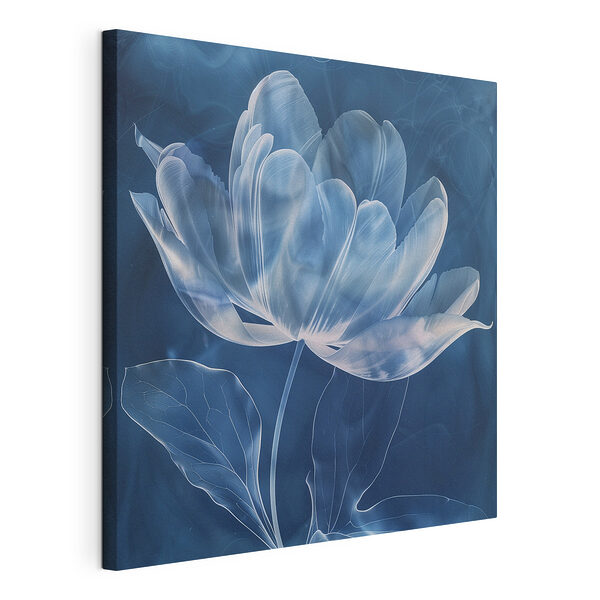 Tableaux Fleur avec plumes