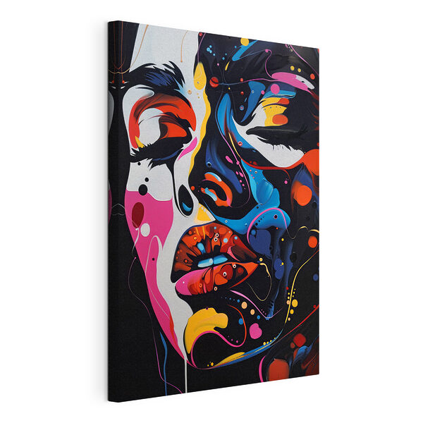 Peinture d'un visage de femme Tableaux Peinture d'un visage de femme