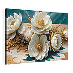 Tableaux Groupe de fleurs blanches