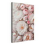 Tableaux Groupe de fleurs blanches et roses