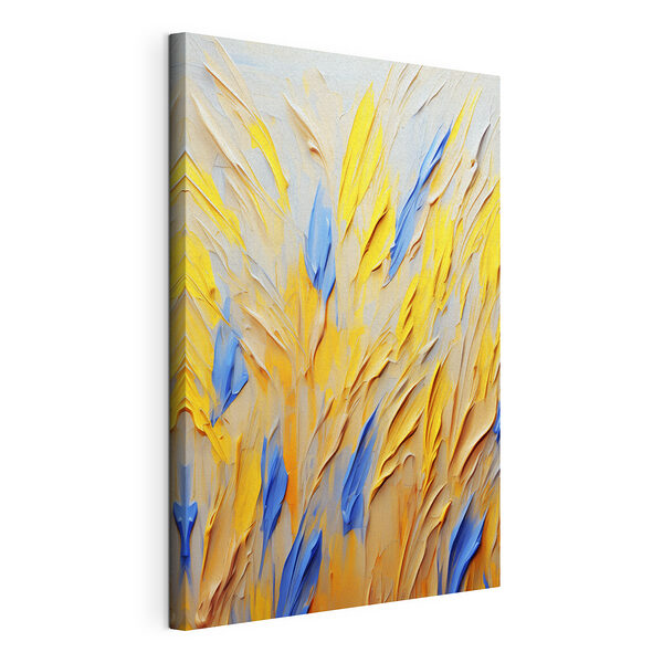 Tableaux Le mouvement vibrant des coups de pinceau