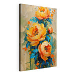 Tableaux Peinture de fleurs sur toile