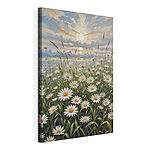 Tableaux Champ de fleurs blanches