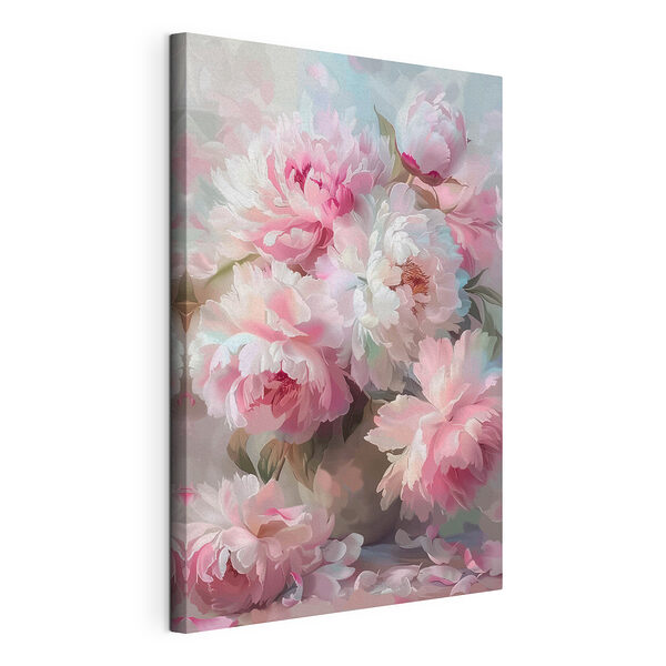 Perfection de la pivoine en pastel doux Tableaux Perfection de la pivoine en pastel doux
