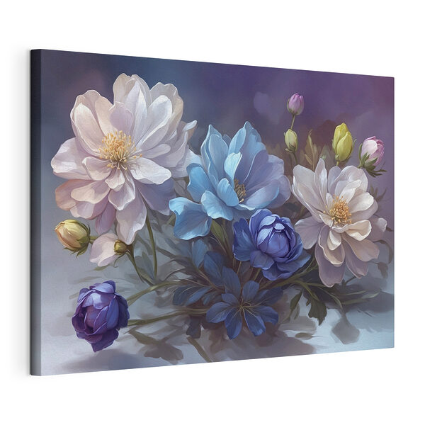 Peinture de fleurs sur une table Tableaux Peinture de fleurs sur une table