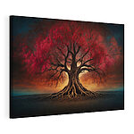 Tableaux Arbre à feuilles rouges