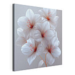 Tableaux Groupe de fleurs blanches