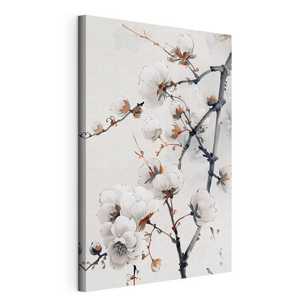 Fleur élégante sur une branche artistique Tableaux Fleur élégante sur une branche artistique