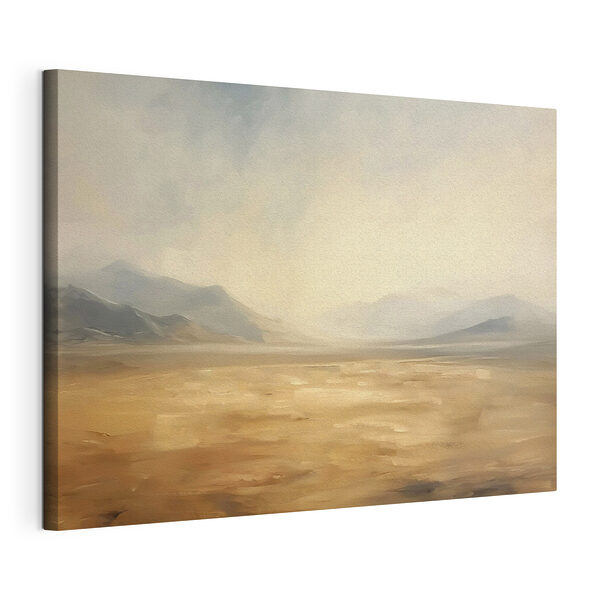 Tableaux Paysage avec montagnes et brouillard