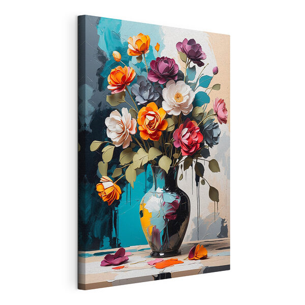 Tableaux Vase avec des fleurs