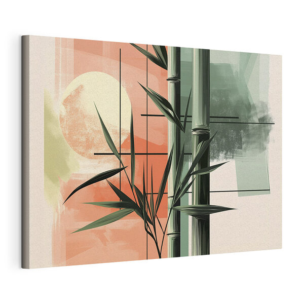 Tableaux Tiges et feuilles de bambou