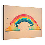 Tableaux Arc-en-ciel et nuages dans le ciel