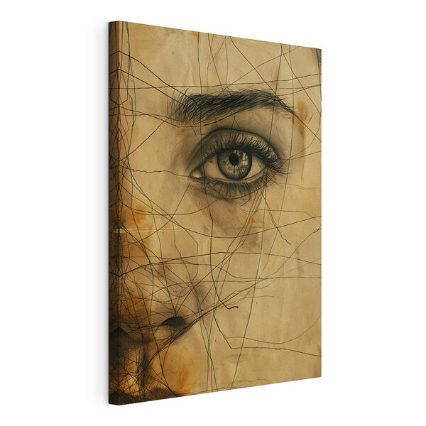 Dessin d'un œil de femme Tableaux Dessin d'un œil de femme