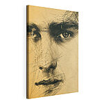 Tableaux Les yeux chuchotent des histoires silencieuses