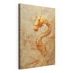 Tableaux Un dragon majestueux virevolte dans la brume