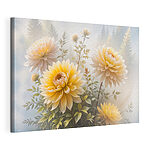 Tableaux Groupe de fleurs jaunes