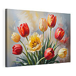 Tableaux Groupe de tulipes dans un vase