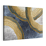 Tableaux Des vagues rayonnantes dans des tourbillons artistiques