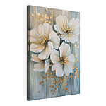 Tableaux Peinture de fleurs blanches