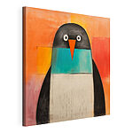Tableaux Peinture d'un pingouin
