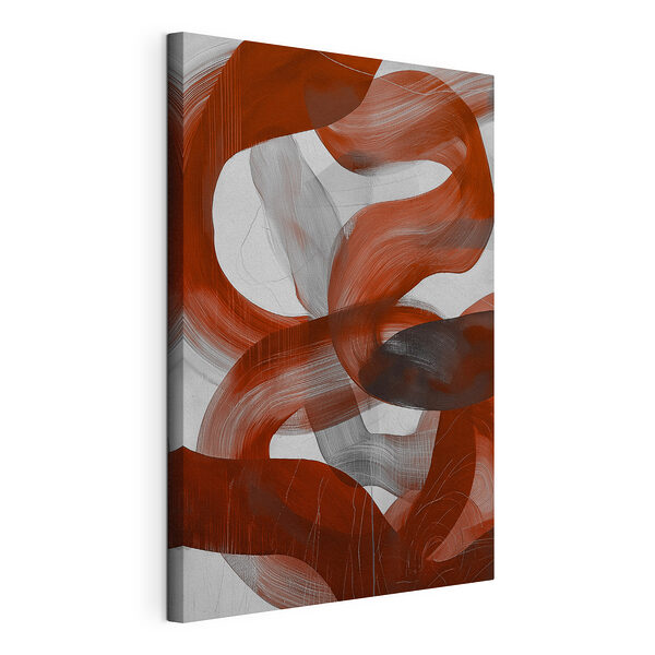 Tourbillons rouges et blancs Tableaux Tourbillons rouges et blancs