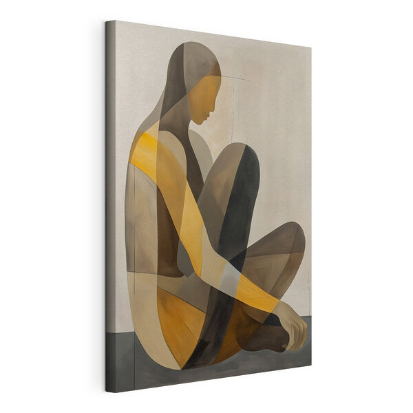 Peinture d'une femme assise Tableaux Peinture d'une femme assise