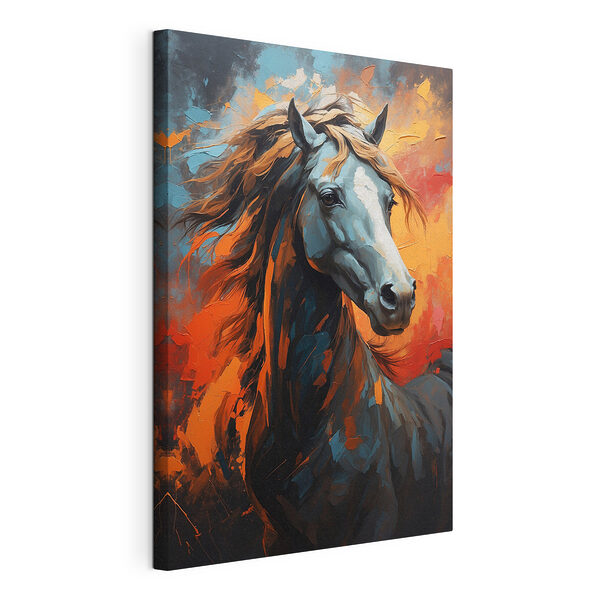 Peinture d'un cheval Tableaux Peinture d'un cheval