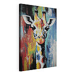Tableaux Peinture d'une girafe